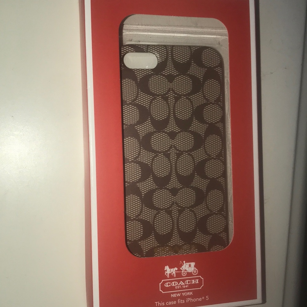 Coach phone case